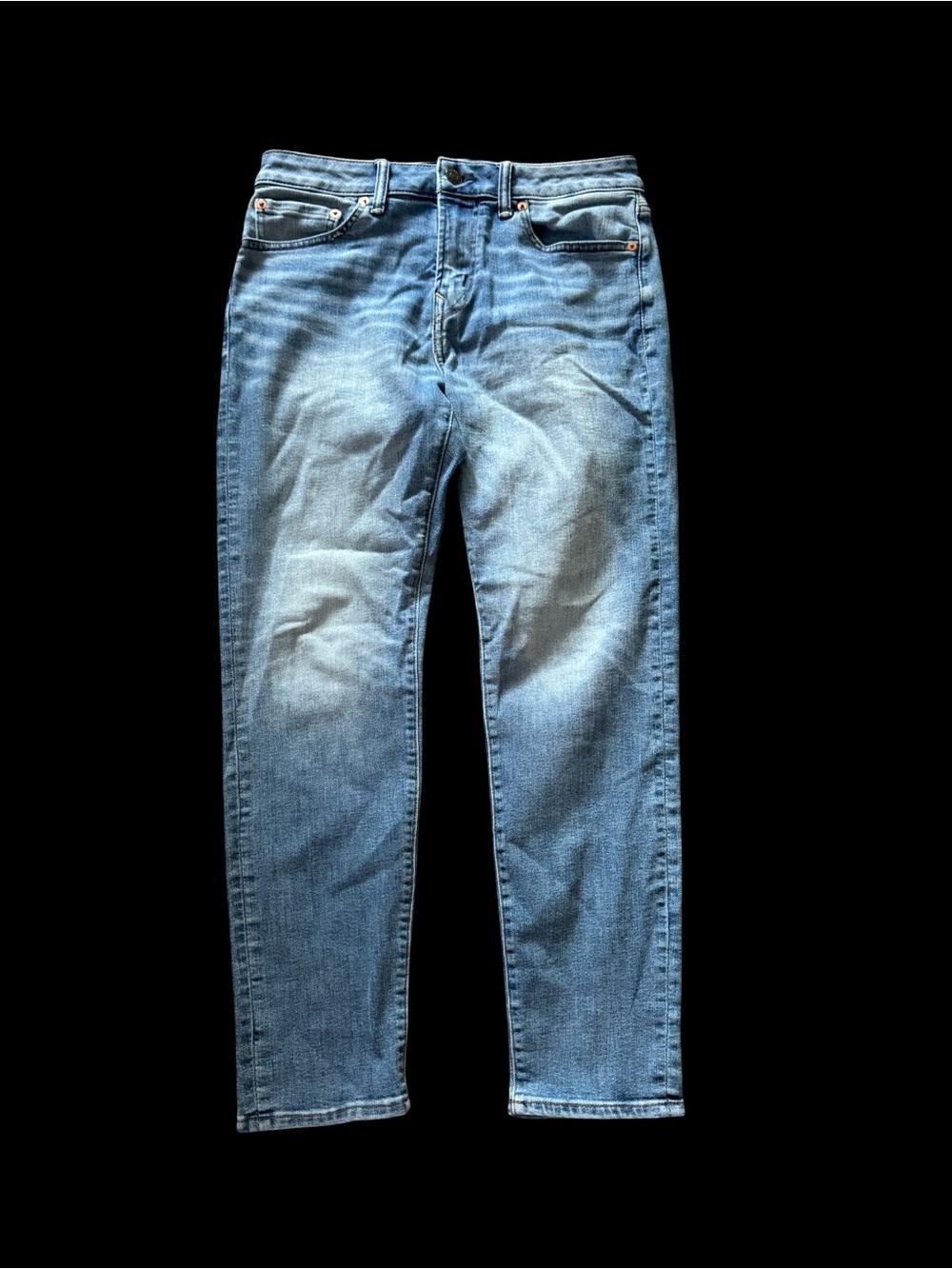 American Eagle Athletic Fit Jeans Mens 30x30 Medium Wash Stretch Denim